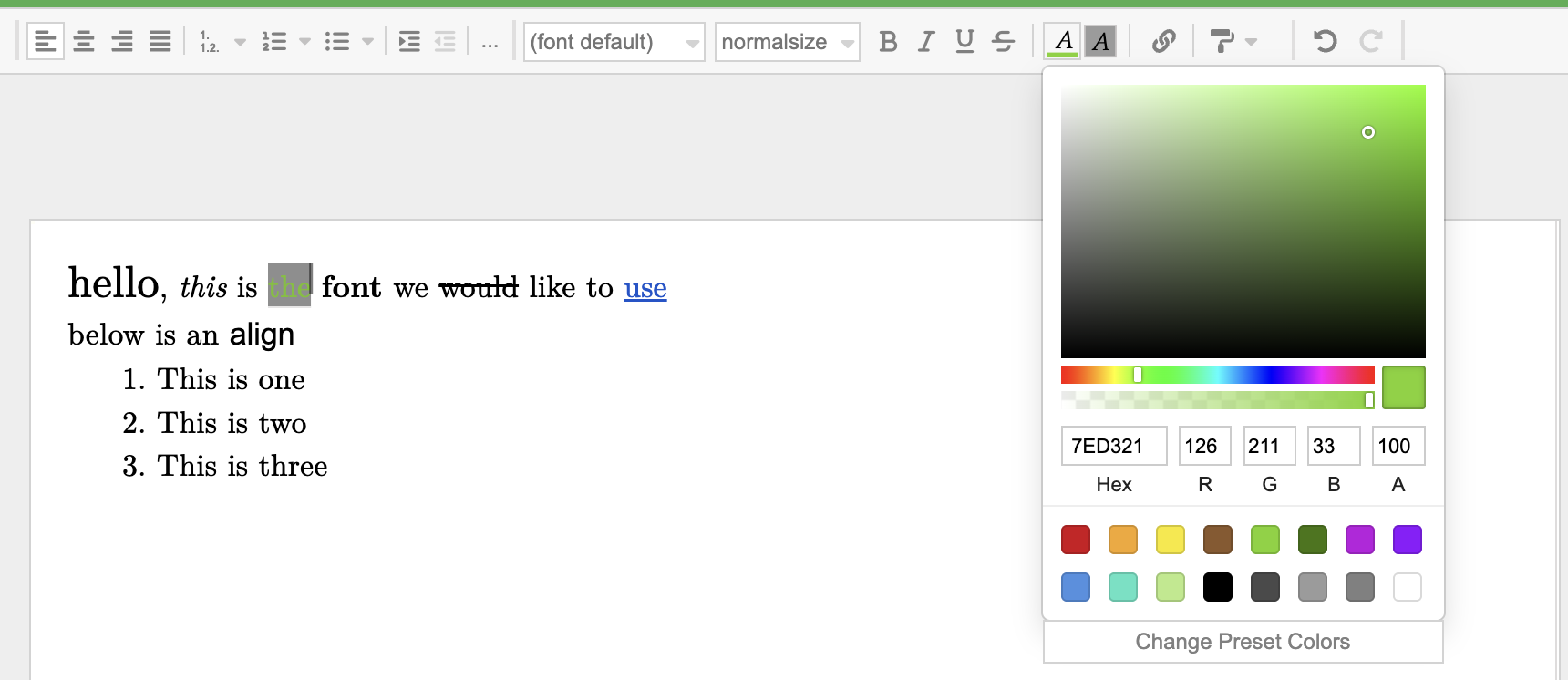 Color picker