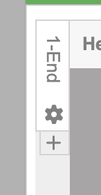 Add page range button